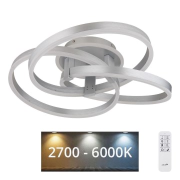 Globo - Dimmbare LED-Deckenleuchte LED/56W/230V 2700 - 6000K + Fernbedienung