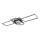 Globo - Dimmbare LED-Deckenleuchte LED/60W/230V 2700-6500K 42x110,8 cm schwarz + Fernbedienung