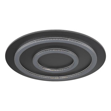 Globo - Dimmbare LED-Deckenleuchte LED/60W/230V 3000-6500K Ø 55 cm anthrazit + Fernbedienung