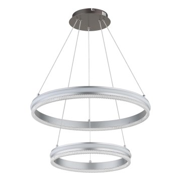 Globo - Dimmbare LED-Hängeleuchte mit Seilaufhängung LED/60W/230V 2700-6000K + Fernbedienung