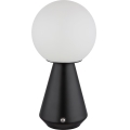 Globo - Dimmbare LED-Outdoor-Tischleuchte mit Touch-Funktion LED/1,5W/5V 3000/4500/6500K 1800 mAh IP41 schwarz