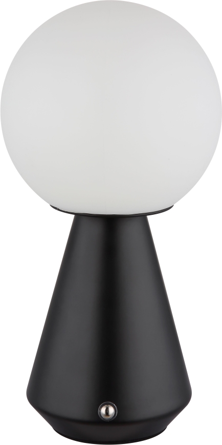 Globo - Dimmbare LED-Outdoor-Tischleuchte mit Touch-Funktion LED/1,5W/5V 3000/4500/6500K 1800 mAh IP41 schwarz