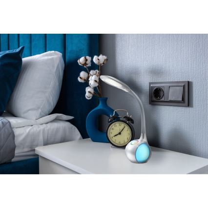 Globo - Dimmbare LED-RGBW-Tischleuchte mit Touch-Funktion LED/6W/230V