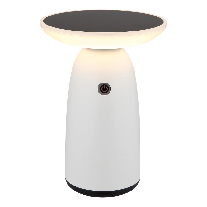 Globo - Dimmbare LED-Solarleuchte mit Touch-Funktion LED/10W/230V IP54 weiß