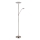 Globo - dimmbare LED-Stehleuchte LED/28W/230V + LED/5W 3000K, glänzender Chrom