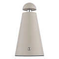 Globo - dimmbare LED-Tischlampe mit Touch-Bedienung, wiederaufladbar LED/1,2W/5V 1200 mAh 2700/4500/6000K