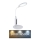 Globo - Dimmbare LED-Tischlampe mit Touch-Funktion LED/9W/230V 3000/4000/6500K grau