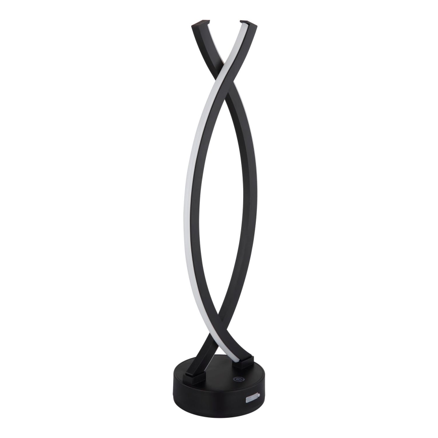 Globo - Dimmbare LED-Tischleuchte mit Touch-Funktion LED/1W/3,7V 3000K 1800 mAh USB schwarz
