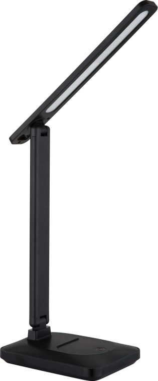 Globo - Dimmbare LED-Tischleuchte mit Touch-Funktion LED/3W/5V 2800/4000/6500K 1800 mAh schwarz