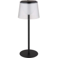 Globo - Dimmbare LED-Touch-Tischleuchte für den Outdoor-Bereich LED/1,8W/5V IP44 1800 mAh schwarz/klar