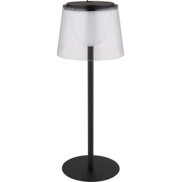 Globo - Dimmbare LED-Touch-Tischleuchte für den Outdoor-Bereich LED/1,8W/5V IP44 1800 mAh schwarz/klar
