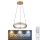 Globo - Dimmbarer LED-Kristall-Kronleuchter an Aufhängung LED/36W/230V 2700K-6000K + Fernbedienung