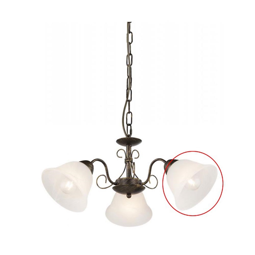 Globo - Ersatzglas für die Leuchte SAVAI E27