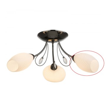 Globo - Ersatzglas für Leuchte TODRA E14 weiß