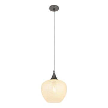 Globo - Hängeleuchte 1xE27/40W/230V d 24 cm weiß/anthrazit