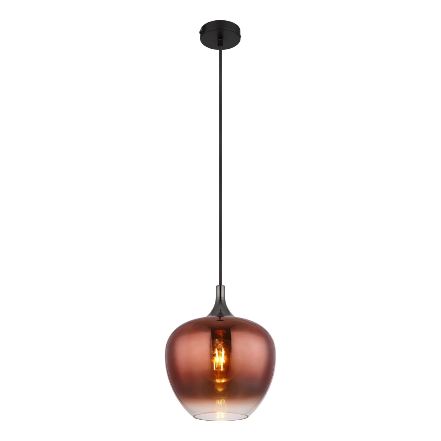 Globo - Hängeleuchte 1xE27/60W/230V d 24 cm kupfern