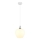 Globo - Hängeleuchte 1xE27/60W/230V d 24 cm weiß