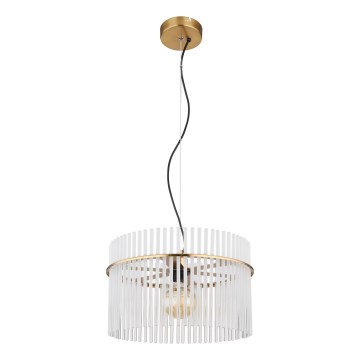 Globo - Hängeleuchte 1xE27/60W/230V d 40 cm golden