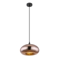 Globo - Hängeleuchte 1xE27/60W/230V kupfer