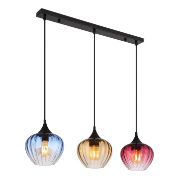 Globo - Hängeleuchte 3xE27/60W/230V