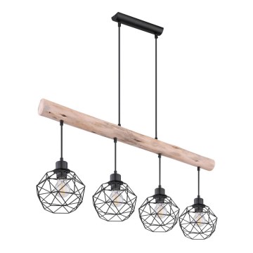 Globo - Hängeleuchte 4xE27/60W/230V