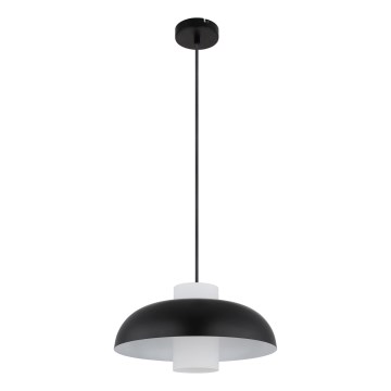 Globo - Hängeleuchte an Kabel, 1x E27/60W/230V, schwarz