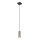 Globo - Hängeleuchte an Kabel 1xGU10/35W/230V schwarz/ messing