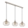 Globo - Hängeleuchte an Kabel 3xE27/40W/230V beige