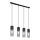 Globo - Hängeleuchte an Kabel 4xE27/25W/230V schwarz