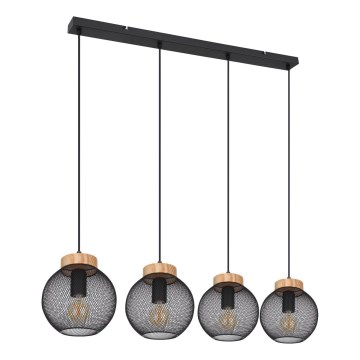 Globo - Hängeleuchte an Kabel 4xE27/40W/230V