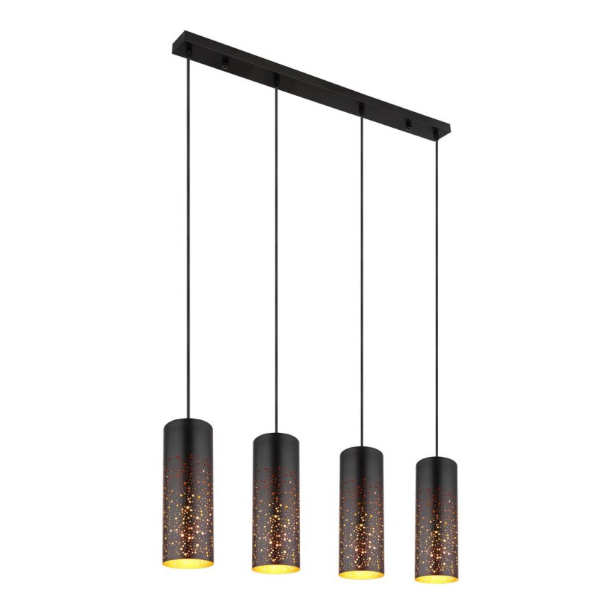 Globo - Hängeleuchte an Schnur 4xE27/40W/230V