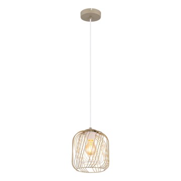 Globo - Hängeleuchte mit Kabelaufhängung, 1xE27/40W/230V, Ø 18 cm