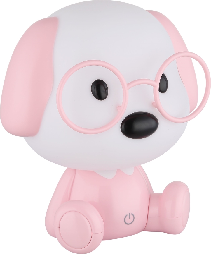 Globo - Kleine aufladbare LED-Kinder-Nachtleuchte mit Dimm-Funktion LED/1W/5V 500 mAh rosa