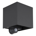Globo - LED-Außenwandleuchte mit Sensor 2xLED/3W/230V IP54