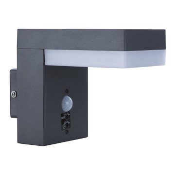 Globo - LED Außenwandleuchte mit Sensor LED/9,5W/230V IP44