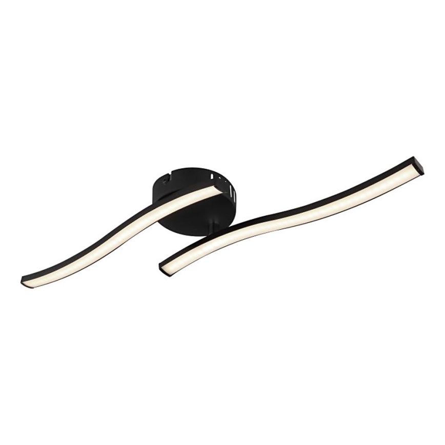 Globo - LED-Deckenleuchte 2xLED/6W/230V schwarz