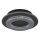 Globo - LED-Deckenleuchte LED/12W/230V 3000/4000/6500K Ø 20 cm anthrazit