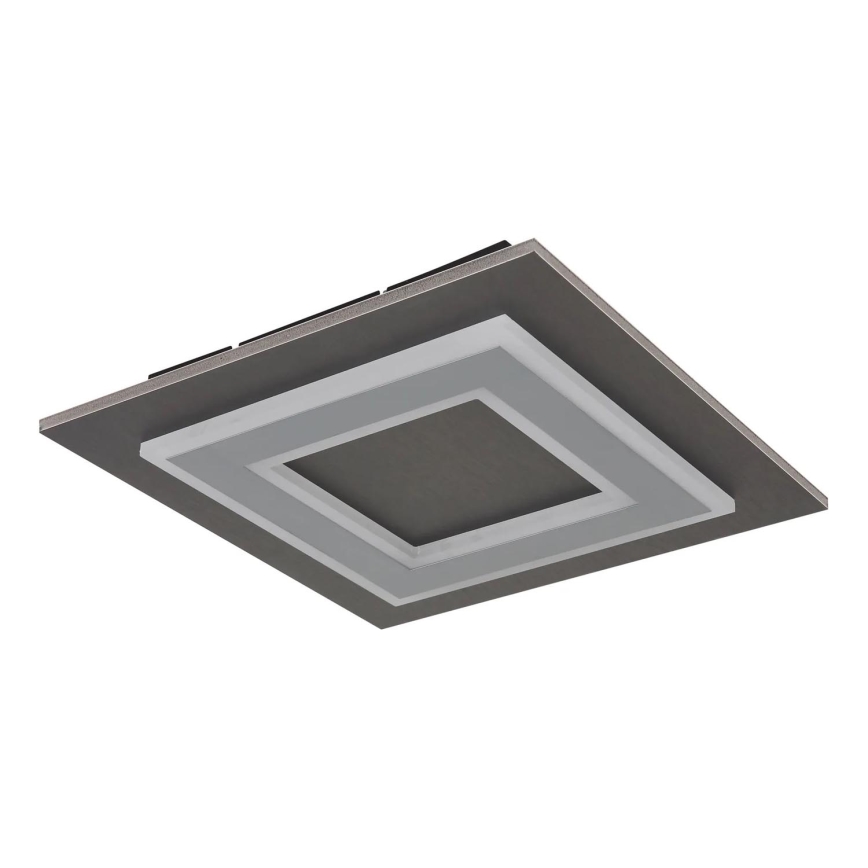Globo - LED-Deckenleuchte LED/24W/230V 3000K 32x32 cm anthrazit