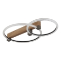 Globo - LED-Deckenleuchte LED/24W/230V 3000K 58x38 cm beige
