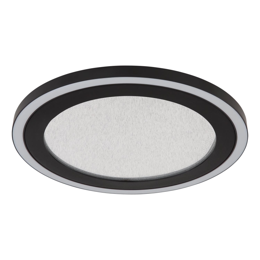 Globo - LED-Deckenleuchte LED/24W/230V 4000K d 34 cm schwarz