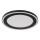 Globo - LED-Deckenleuchte LED/24W/230V 4000K d 34 cm schwarz