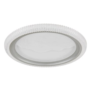 Globo - LED-Deckenleuchte LED/28W/230V 3000/4000/6500K Ø 39,5 cm silber