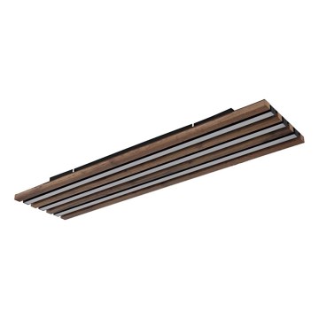 Globo - LED-Deckenleuchte LED/30W/230V 3000K 80x20 cm Holz