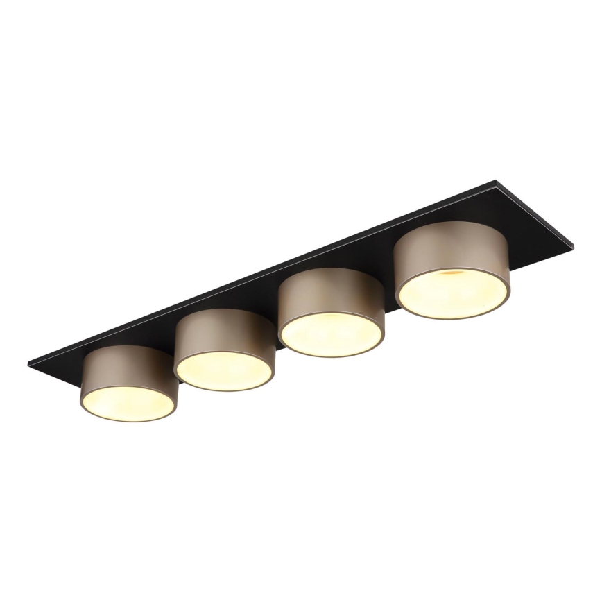 Globo - LED Deckenleuchte LED/40W/230V 3000K 86x20 cm Messing