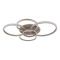 Globo - LED-Deckenleuchte LED/70W/230V 3000K 88x110 cm beige