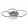 Globo - LED-Deckenleuchte LED/70W/230V 3000K 88x110 cm beige
