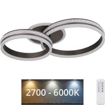Globo - LED dimmbare Deckenleuchte LED/50W/230V 2700K-6000K + Fernbedienung