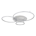Globo - LED dimmbare Deckenleuchte LED/70W/230V 2700-6500K mattchrom + Fernbedienung