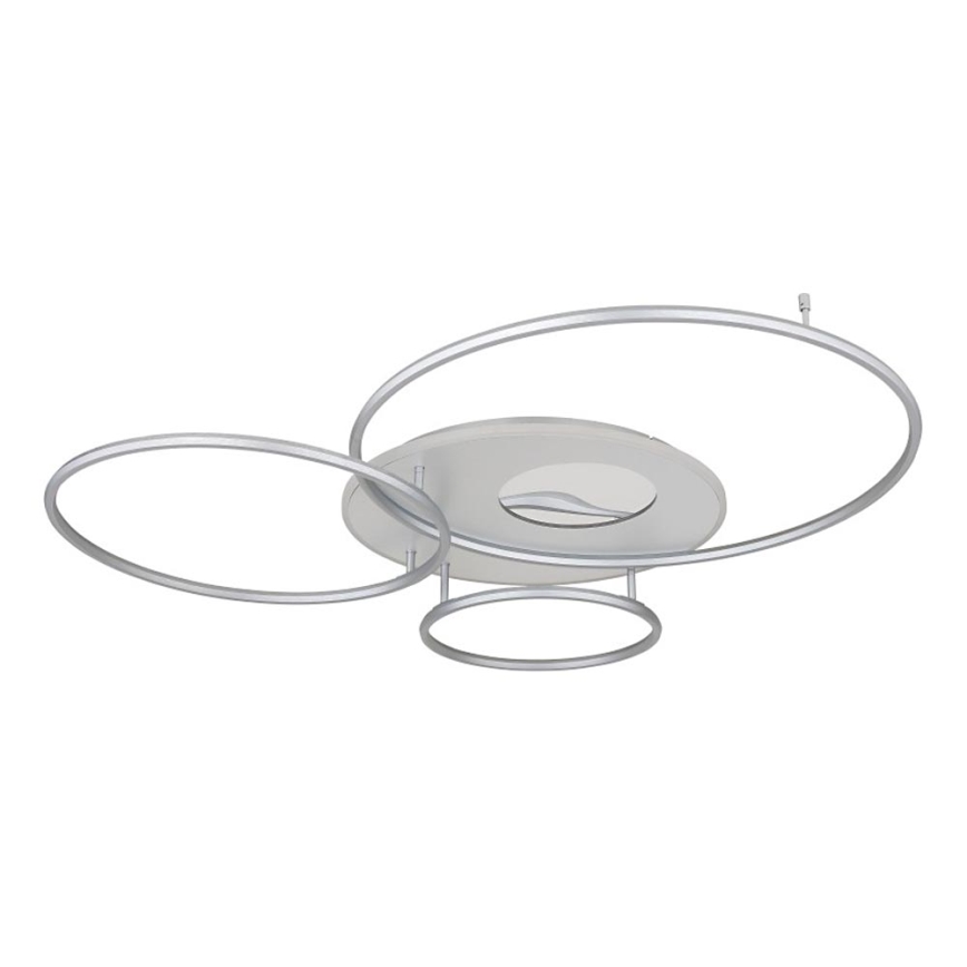 Globo - LED dimmbare Deckenleuchte LED/70W/230V 2700-6500K mattchrom + Fernbedienung
