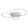 Globo - LED dimmbare Deckenleuchte LED/70W/230V 2700-6500K mattchrom + Fernbedienung